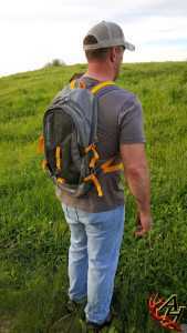 Outdoors Products Canyon Weather Defense Backpack with weight