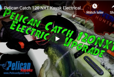 Pelican Catch 120 kayak upgrades