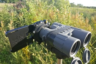 phoneskope on binoculars