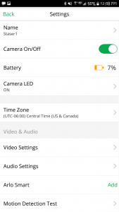 Arlo Go App