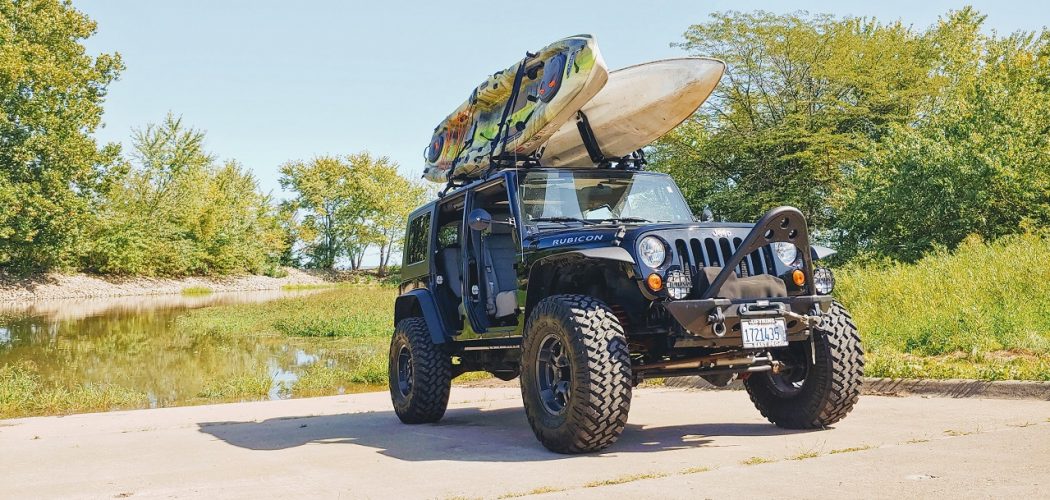 Jku kayak online rack